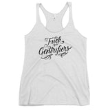 "Fuck Gentrifiers" - Femme Racerback Tank Tops