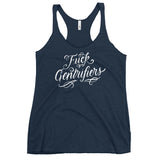"Fuck Gentrifiers" - Femme Racerback Tank Tops